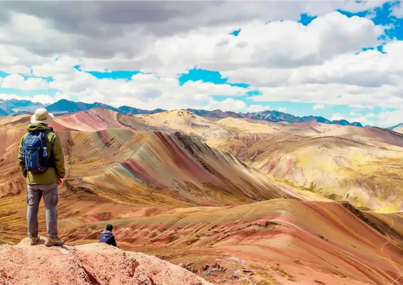 Cordillera de colores Palcoyo